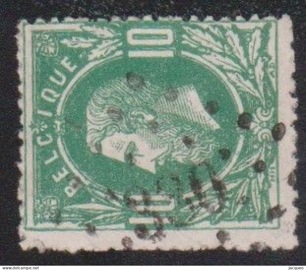 N°30 N°380 VISE  OBL A POINT - 1869-1883 Leopold II