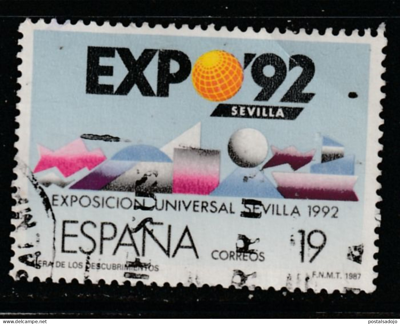 10ESPAGNE 223  // EDIFIL 2875 // 1987 - Usati