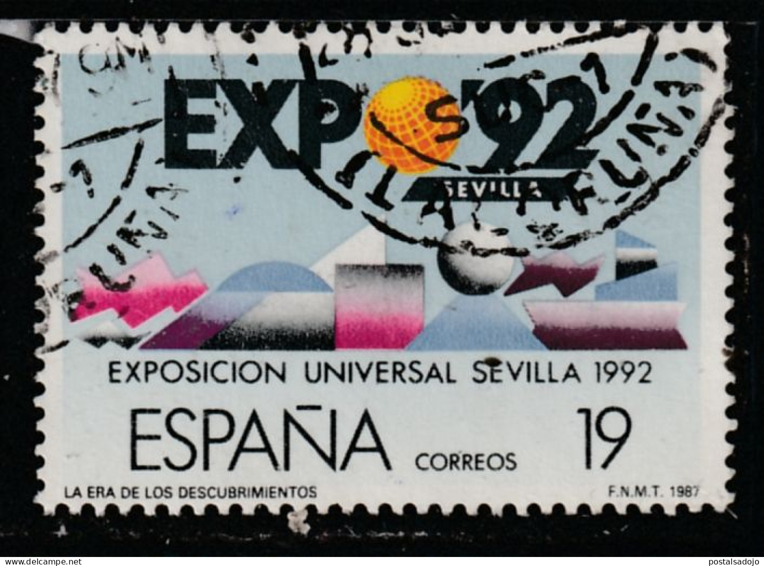 10ESPAGNE 224  // EDIFIL 2875 // 1987 - Usados