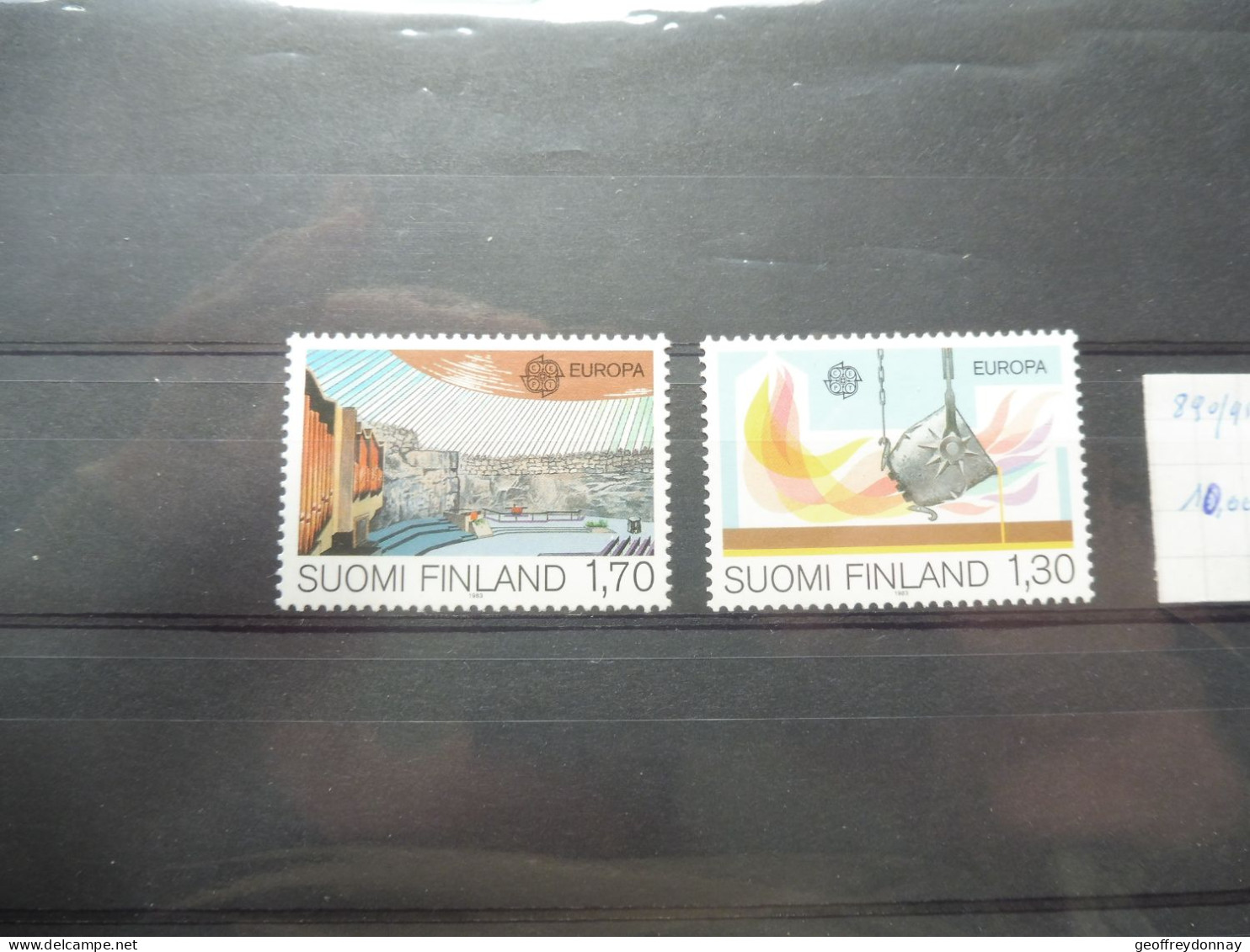 Suomi Finland Finlande 890/891 Neuf ** Mnh Perfect Parfait Etat 1983 Europa - Ongebruikt