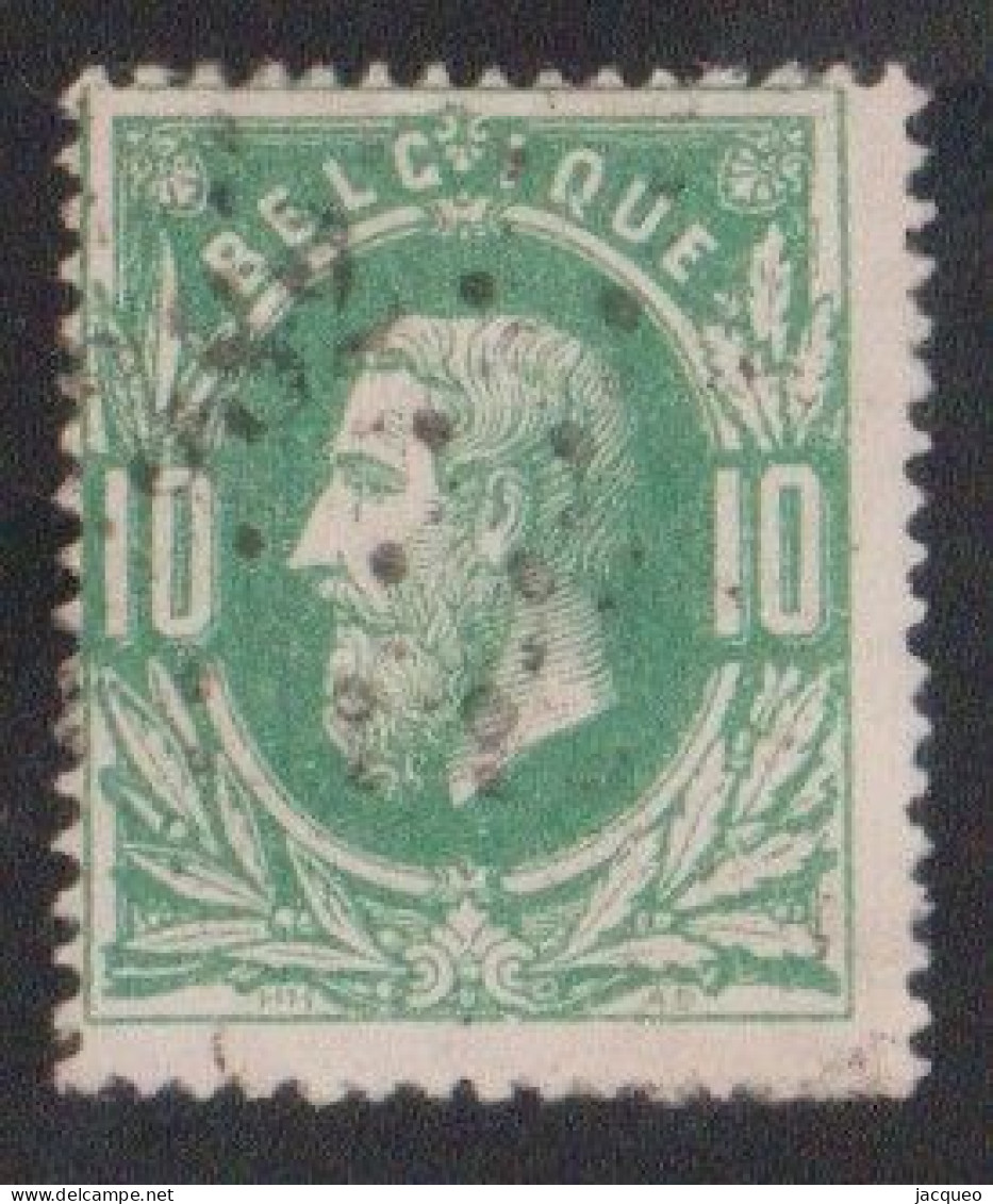 N°30  N°382 WASMES  OBL A POINT - 1869-1883 Leopold II.