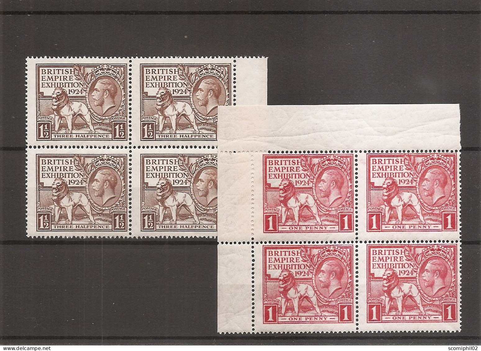 Grande-Bretagne ( 171/172 En Blocs De 4 XXX -MNH ) - Unused Stamps