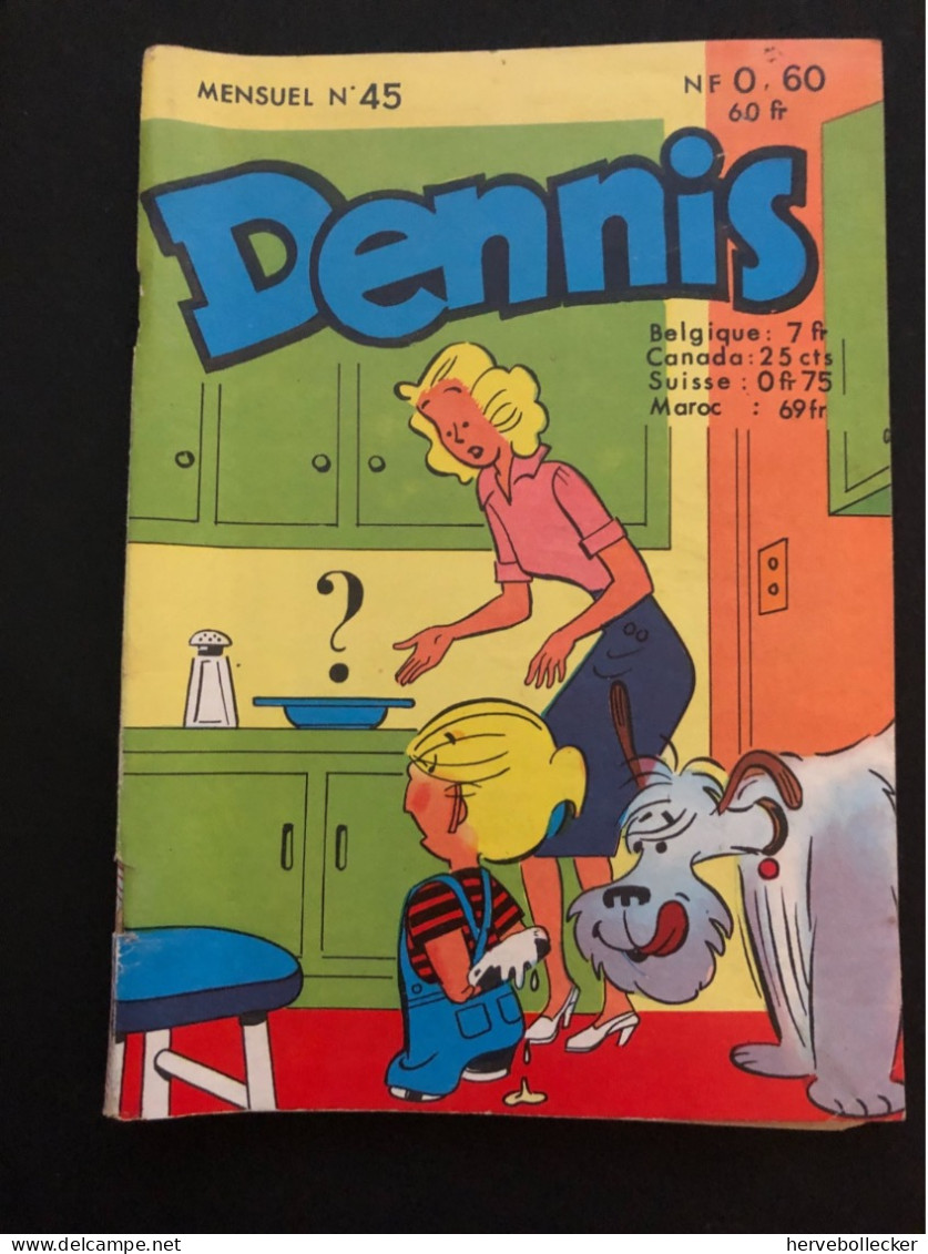 Dennis BD Petit Format N°45 - 1960 - Kleine Formaat