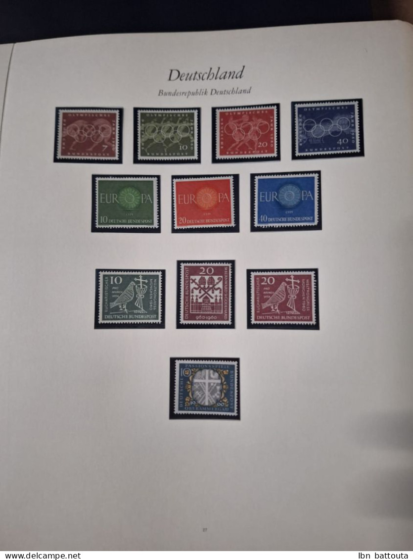 Collection d'Allemagne **, MNH, luxe