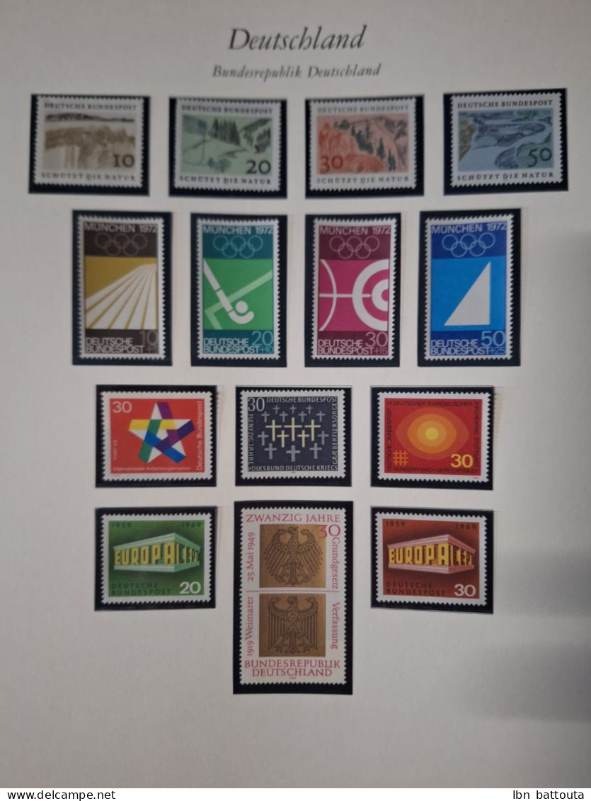 Collection d'Allemagne **, MNH, luxe