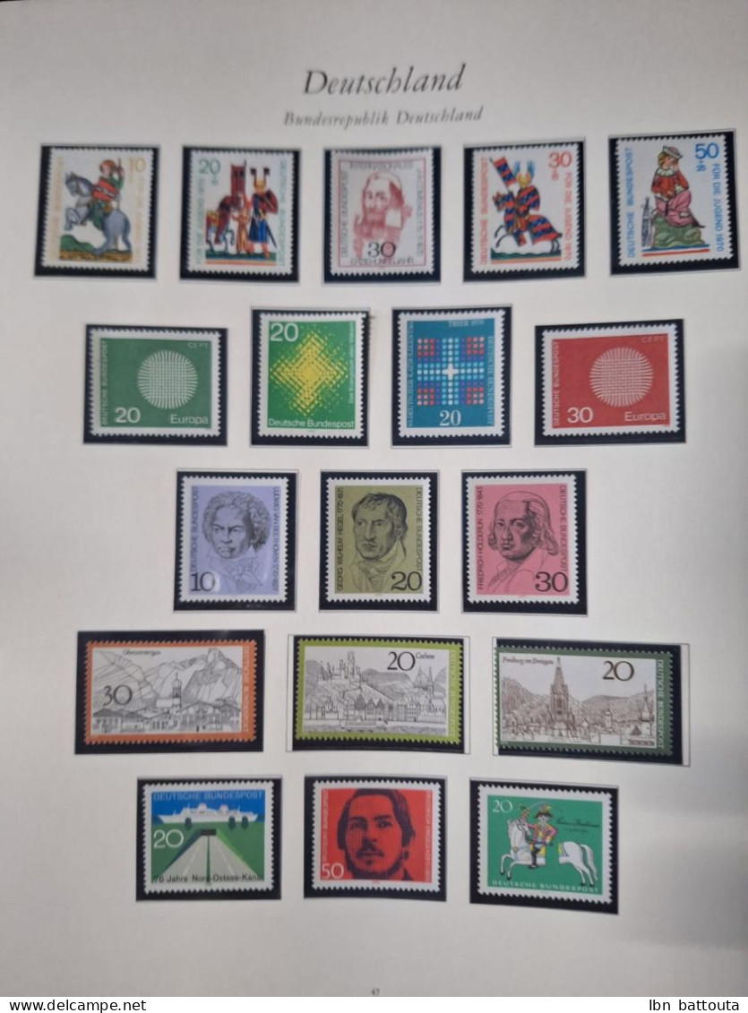 Collection d'Allemagne **, MNH, luxe