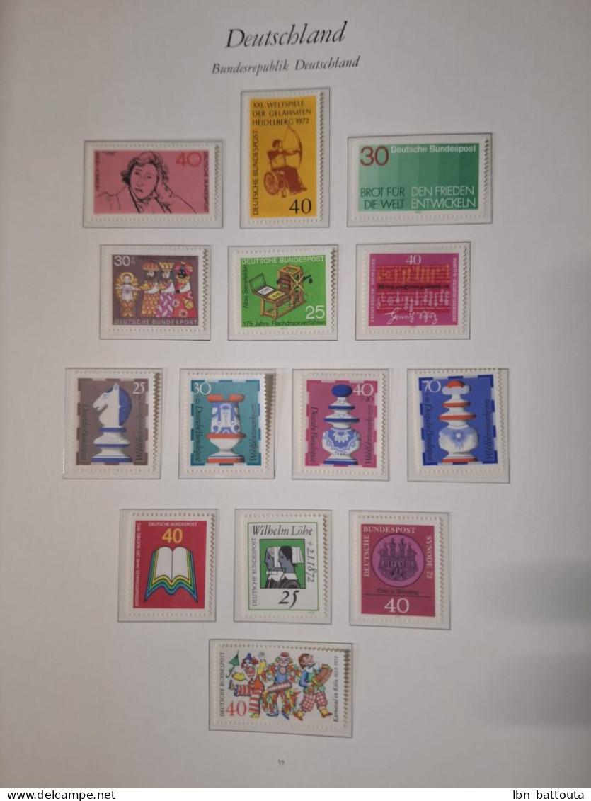 Collection d'Allemagne **, MNH, luxe