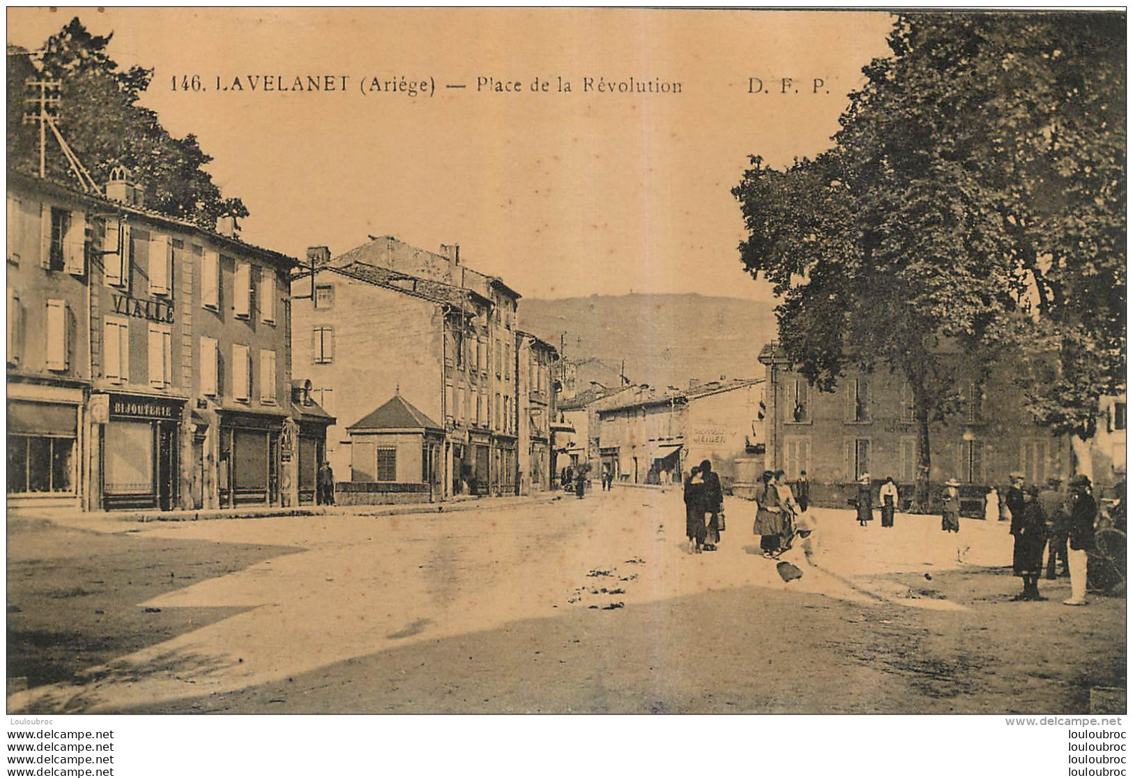 LAVELANET PLACE DE LA REPUBLIQUE EDITION D.F.P. - Lavelanet