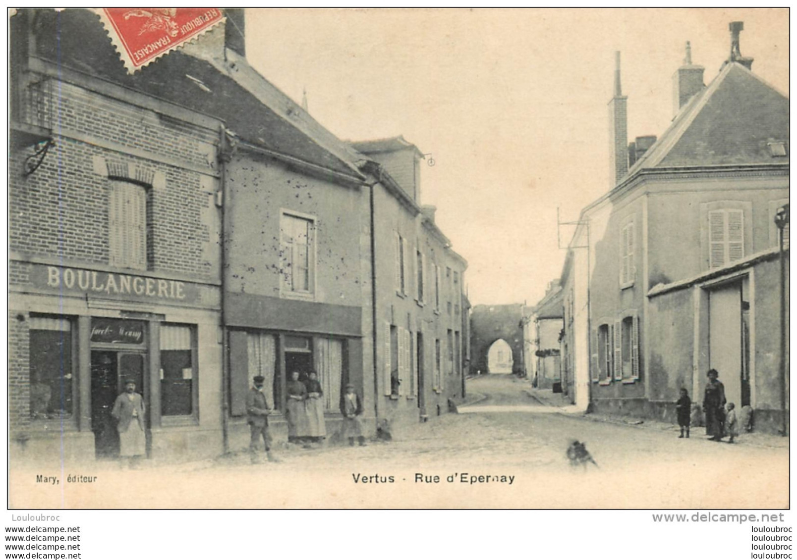 VERTUS RUE D'EPERNAY - Vertus