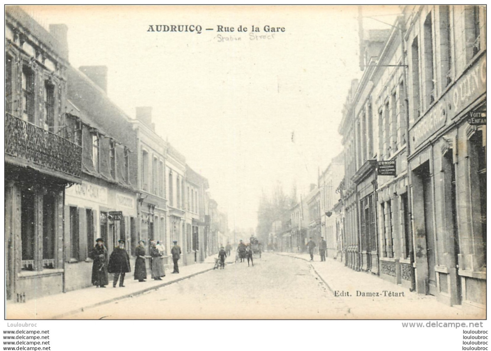 AUDRUICQ  RUE DE LA GARE - Audruicq