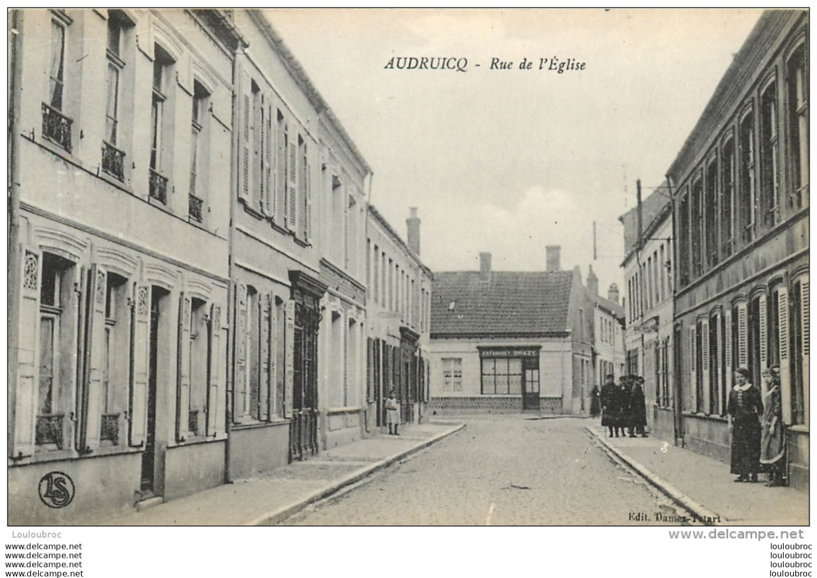 AUDRUICQ  RUE  DE L'EGLISE - Audruicq