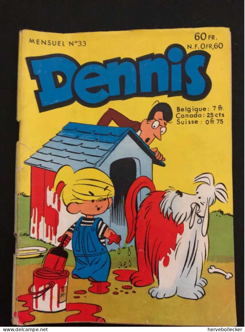 Dennis BD Petit Format N°33 - 1959 - Kleine Formaat