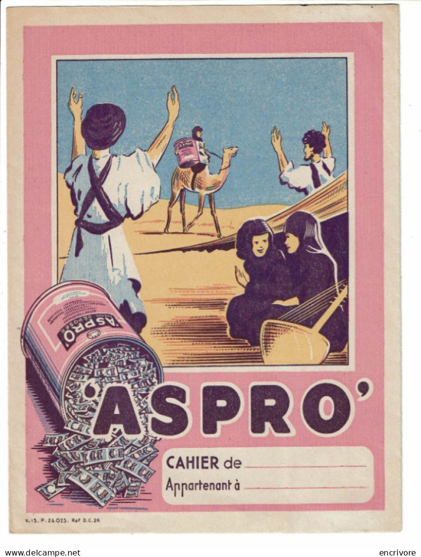 Protège Cahier Et Buvard ASPRO Effervescent - Drogheria