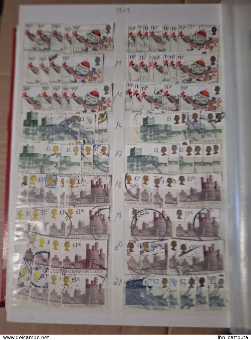 Collection de grande Bretagne oblitérés et neufs