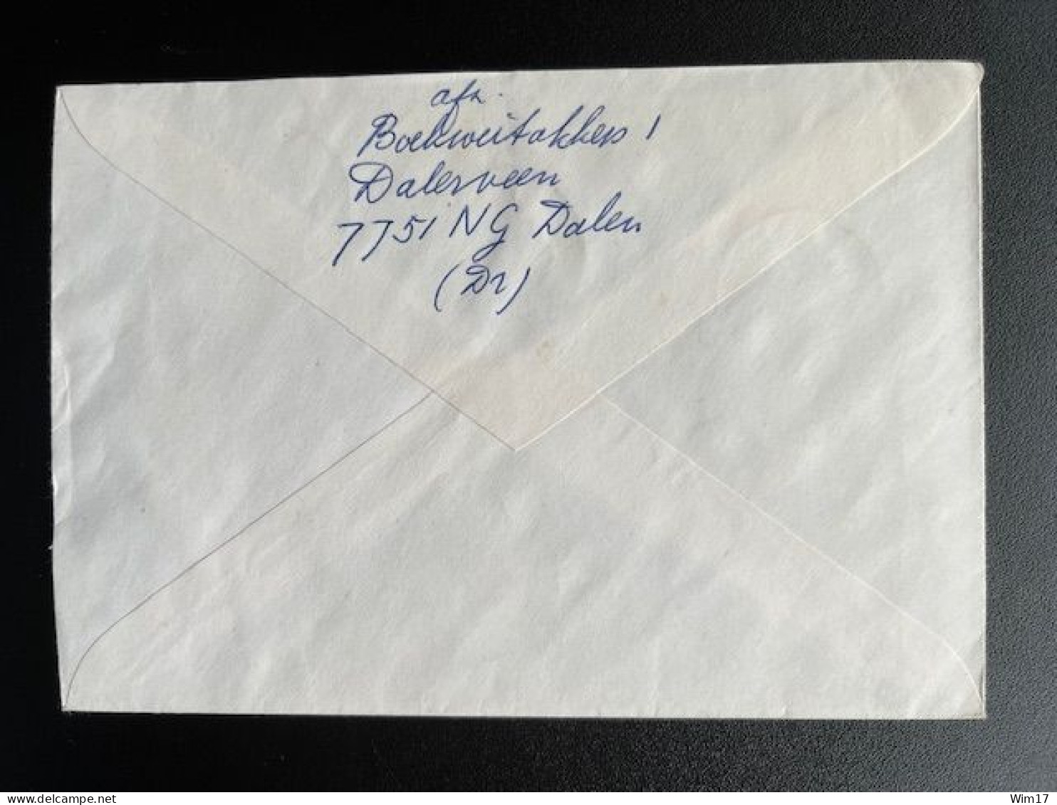 NETHERLANDS 1981 REGISTERED LETTER DALEN TO BILTHOVEN 21-08-1981 NEDERLAND - Brieven En Documenten