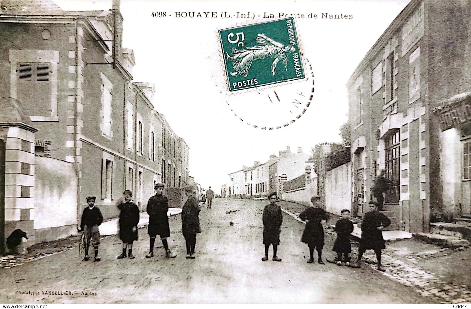 4098 BOUAYE (L Inf) La Route De Nantes - Bouaye