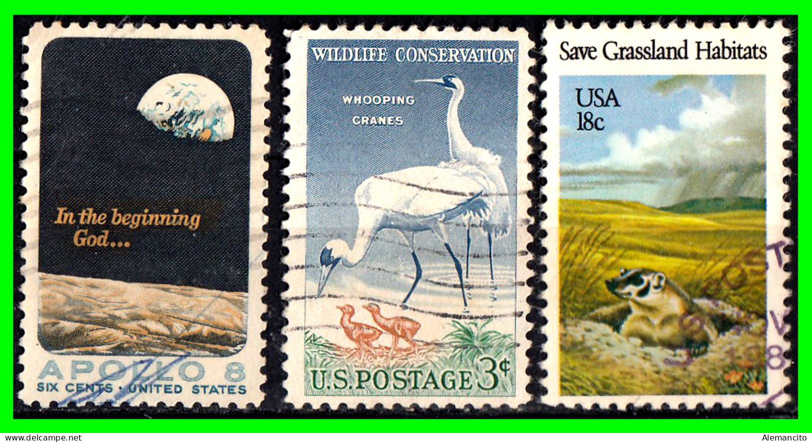 ESTADOS UNIDOS – USA – ( UNITED STATES ESTADOS ) – 3 DE SELLOS  DIFERENTES AÑOS Y VALORES - Used Stamps