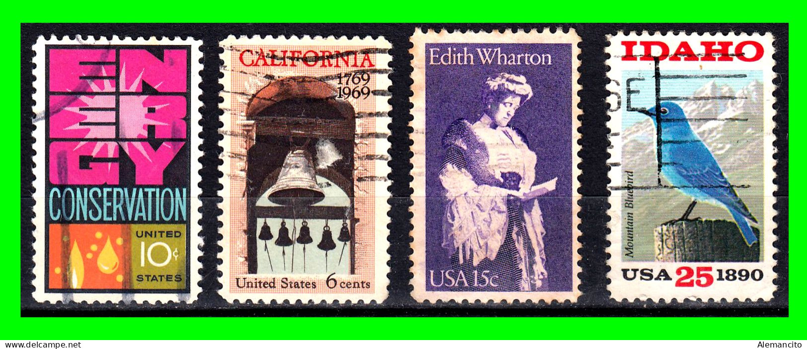 ESTADOS UNIDOS – USA – ( UNITED STATES ESTADOS ) – LOTE DE SELLOS  DIFERENTES AÑOS Y VALORES - Used Stamps