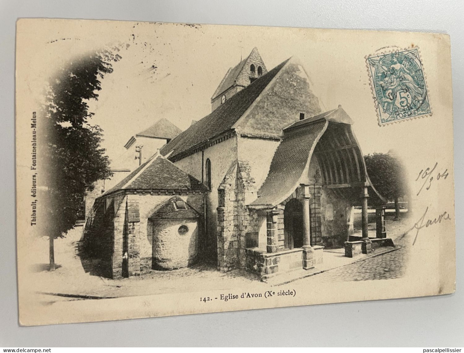 CPA Précurseur - 77 - Eglise D' AVON - Xe Siècle - 142 - Avon