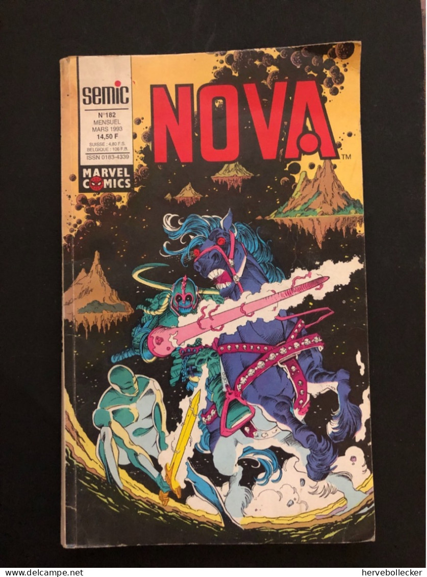 Nova - Marvel Comics - Semic N° 182 - 1993 - Nova