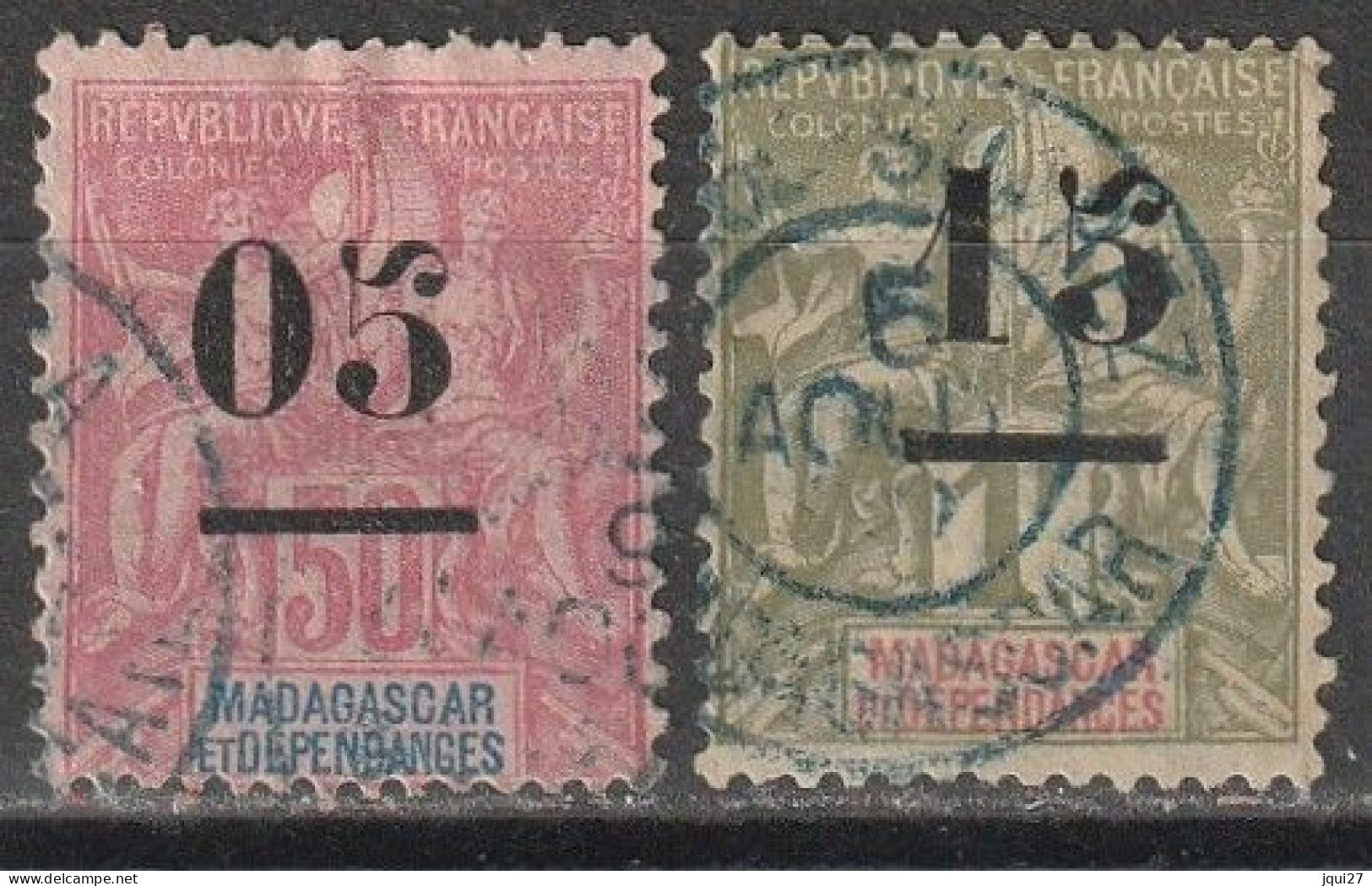 Madagascar N° 48 50 - Oblitérés