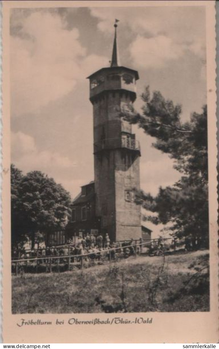 61376 - Oberweissbach - Fröbelturm - 1957 - Oberweissbach