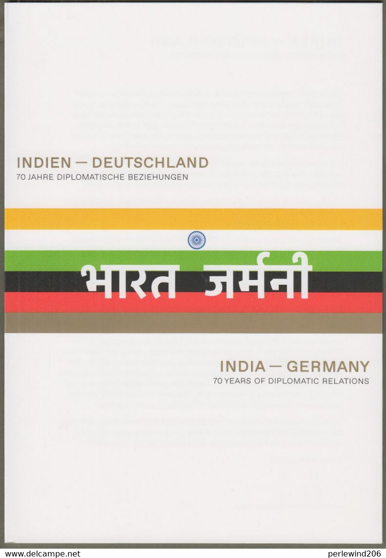 Bund India : Minister Card - Mi-Nr. 3612 ESST: " Beziehungen Indien - Deutschland " Gemeinschaftsausgabe - Joint Issue X - Brieven En Documenten