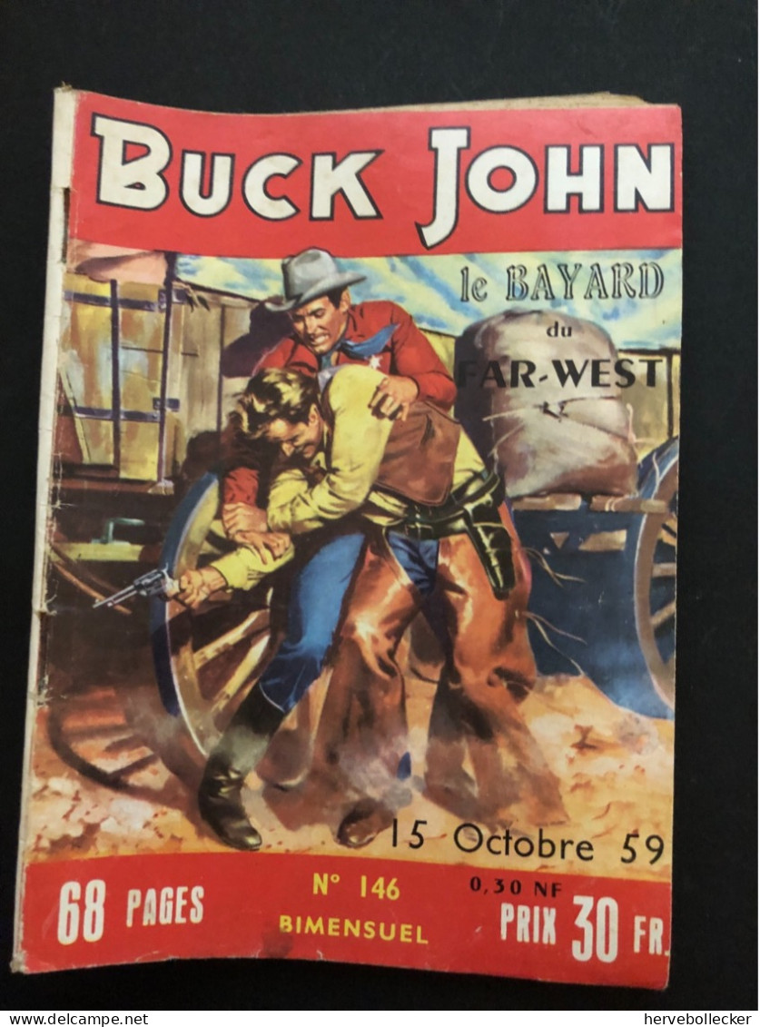 Buck John - BD De Poche - Impéria N° 146 - 1959 - Nova