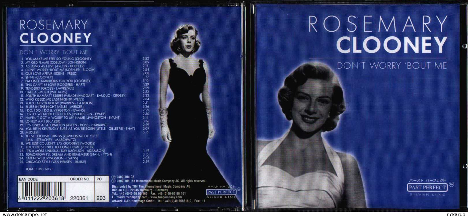 Rosemary Clooney - Don't Worry 'bout Me - Like New! - Jazz