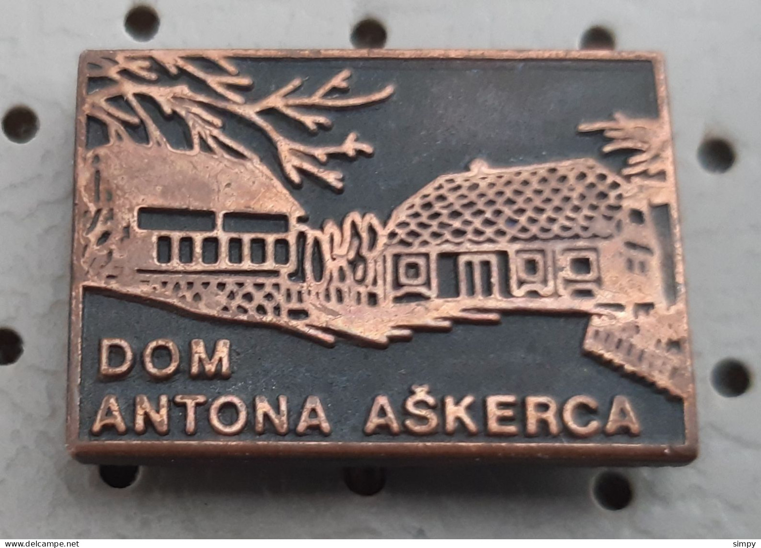 Dom Antona Askerca Mountain Lodge Alpinism, Mountaineering Slovenia Pin - Alpinisme