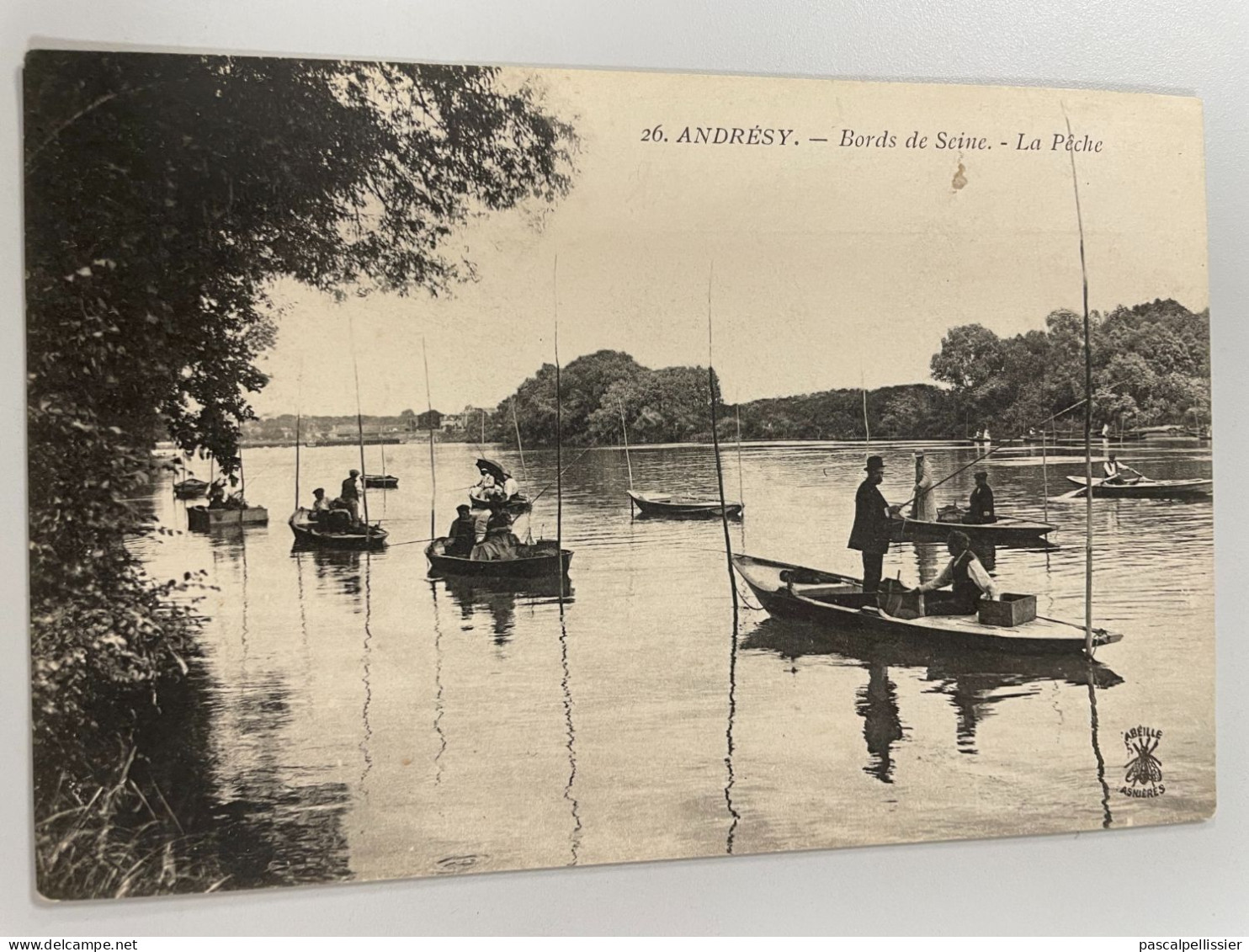 CPA - 78 - ANDRESY - Bords De Seine - La Pêche - TBE - Andresy