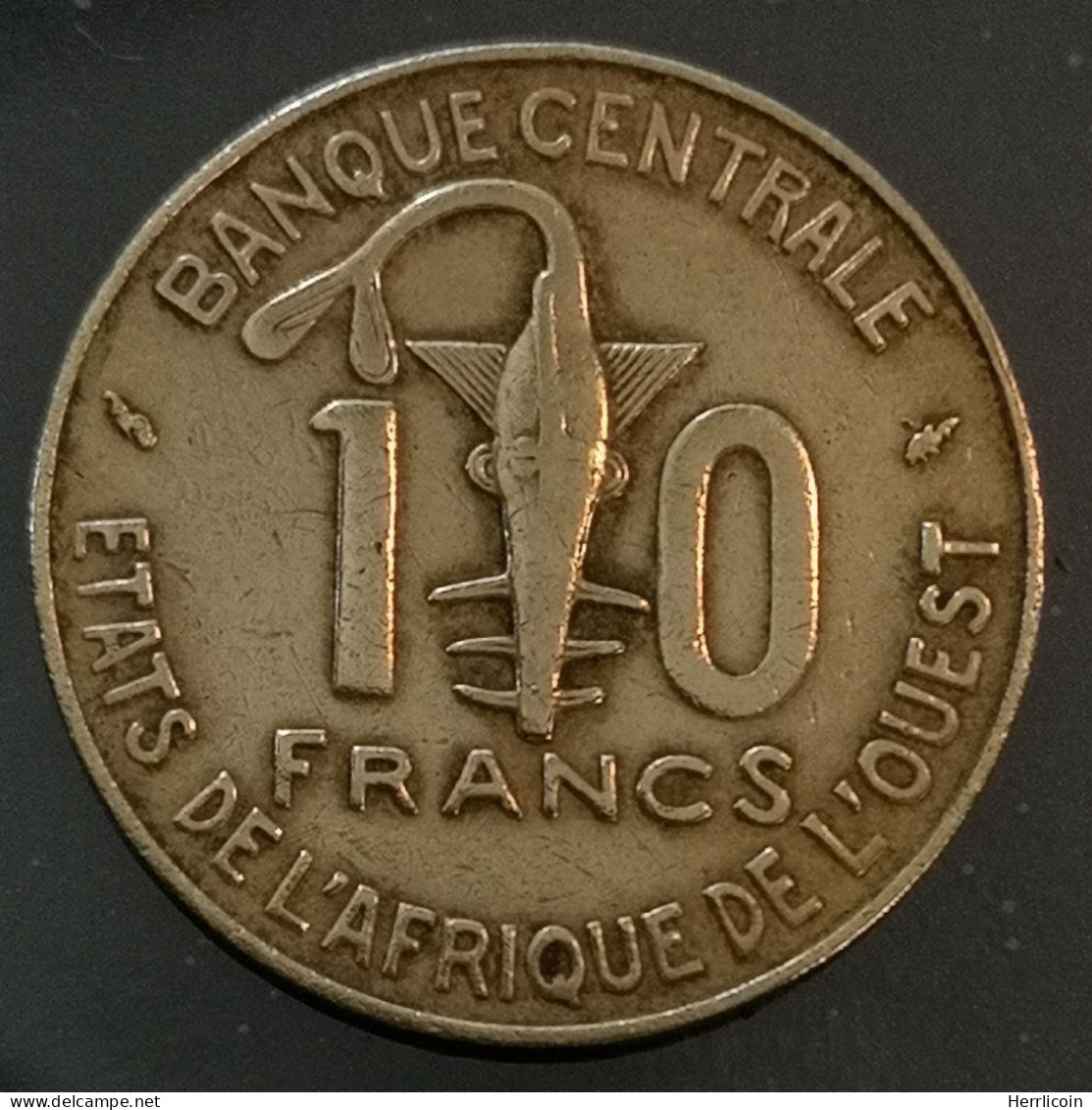 Monnaie Etats De L'Afrique De L'Ouest - 1976 - 10 Francs - Andere - Afrika