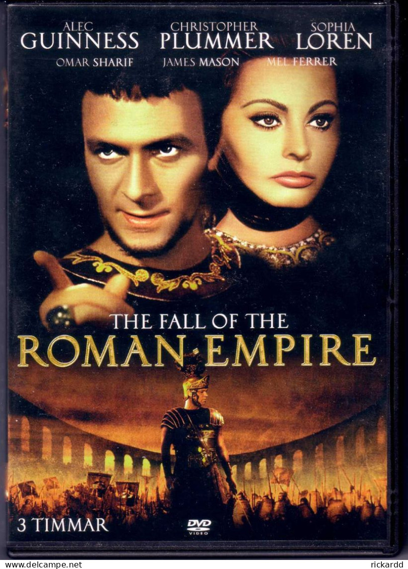 DVD - The Fall Of The Roman Empire *as New* - Drame