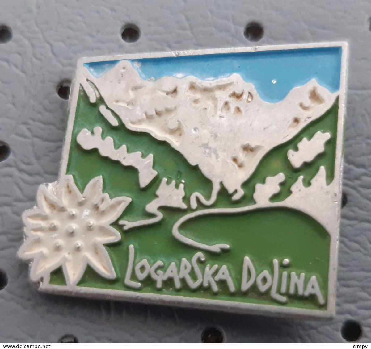 Logarska Dolina Logar Valley Alpinism, Mountaineering Slovenia Pin - Alpinismus, Bergsteigen