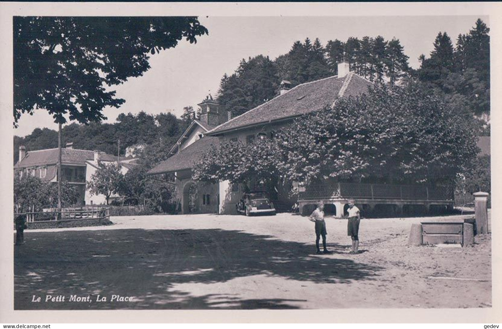 Le Petit Mont Sur Lausanne VD, La Place (883) - Le Mont-sur-Lausanne