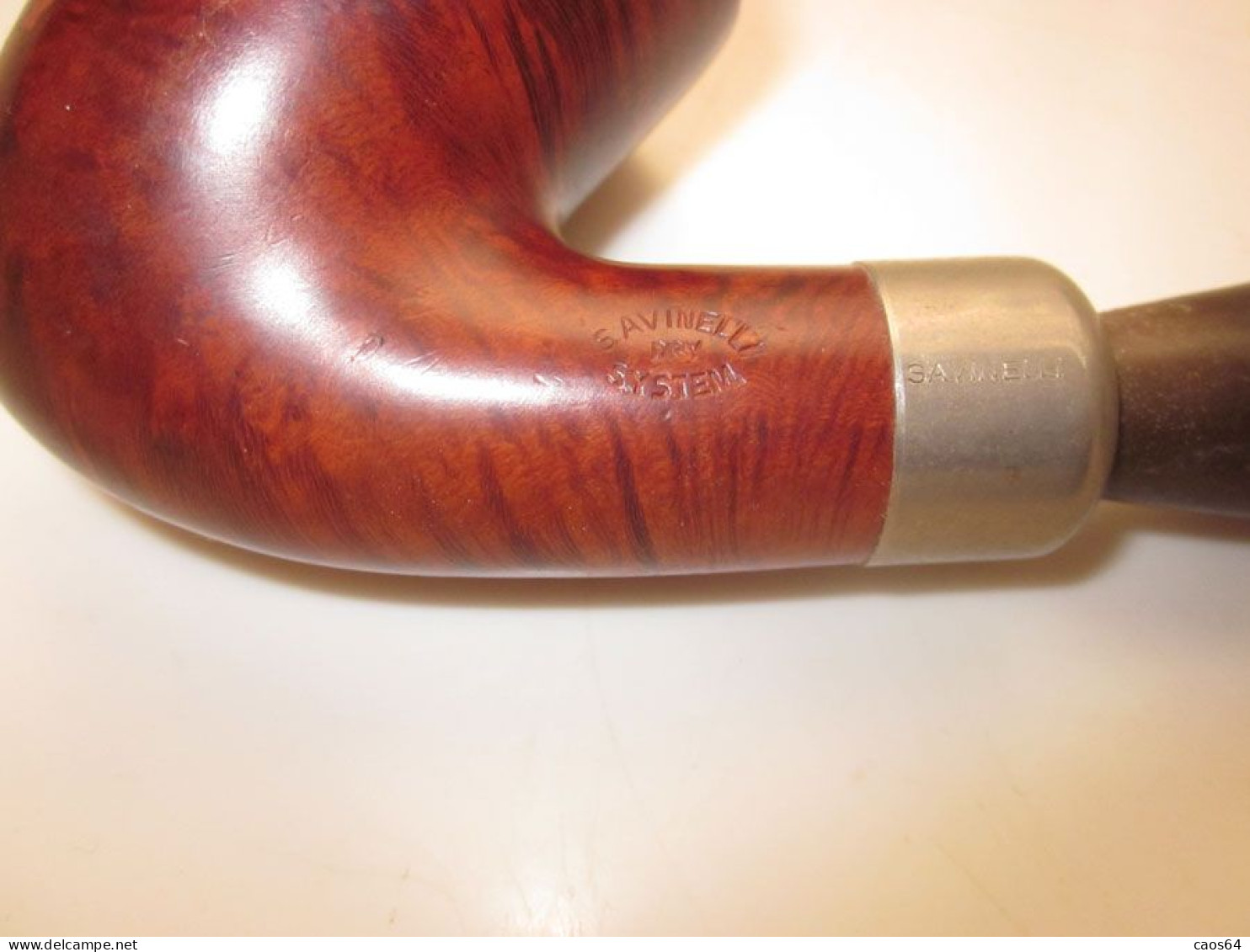 PIPA  Savinelli  Italy  L 17 +/-  Cm Ø FORNELLO 2,5 Cm  Vintage - Pipes En Bruyère