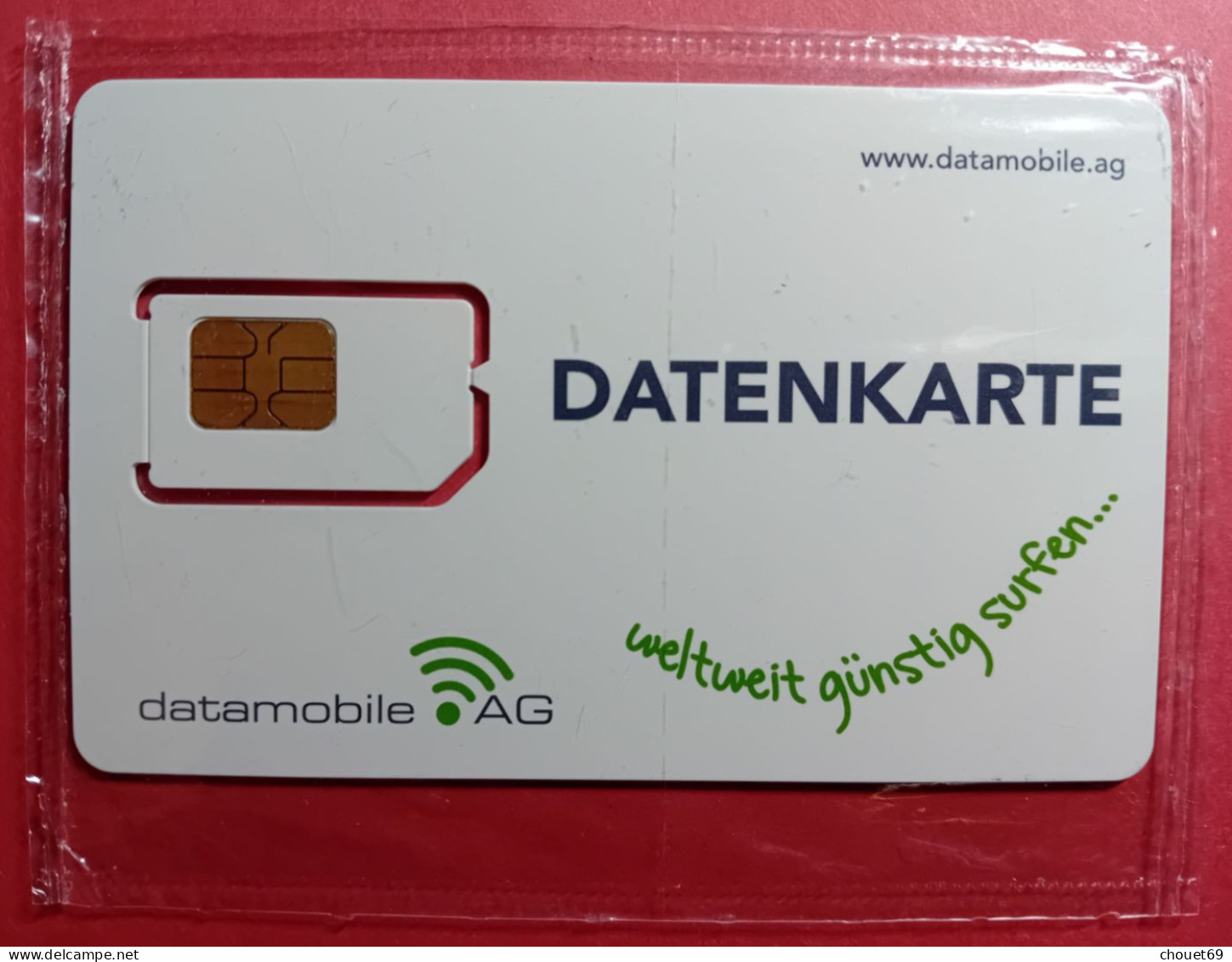 GSM SIM DATENKARTE By Datamobile.ag MINT Folder Liechtenstein ? +423 Mais .ag (BH1219b - Liechtenstein