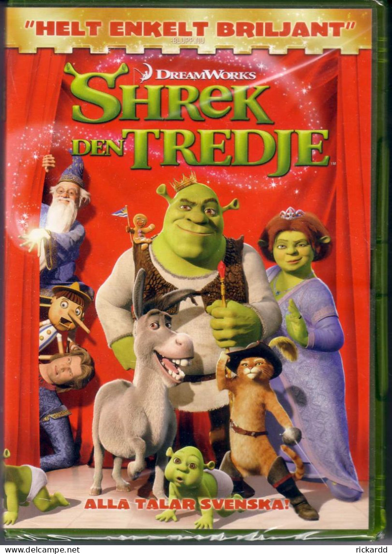 DVD - Shrek Den Tredje *SEALED* - Animation