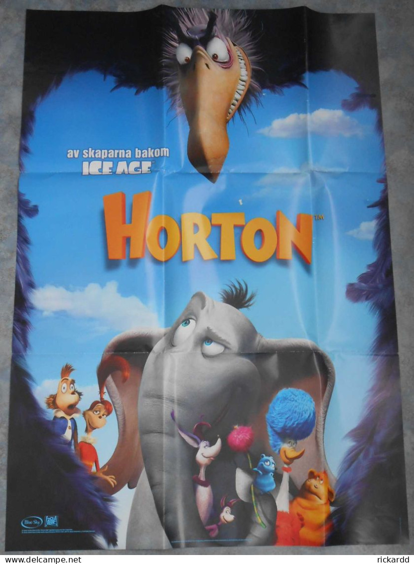 Big Movieposter (c:a 70x100 Cm) "Horton" (2008) - Affiches & Posters