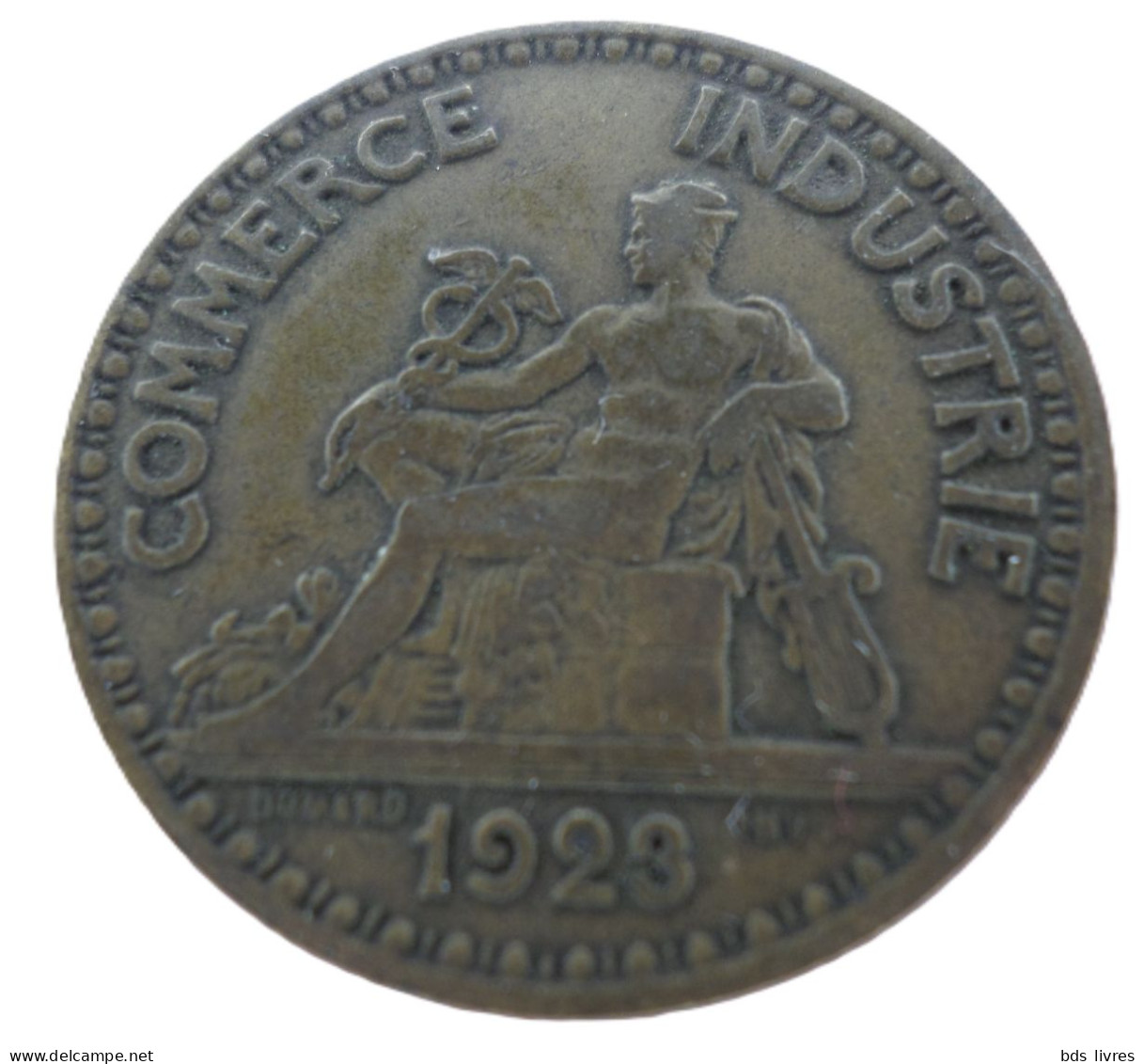 FRANCE....2 Francs Chambres De Commerce Année 1923 - Pièce Non Nettoyée - Et Patinée (voir Images) - 2 Francs