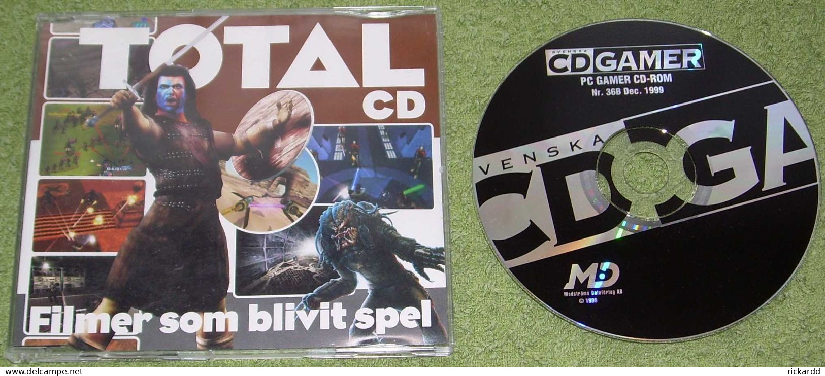 Total CD : Filmer Som Blivit Spel (Movies Turned Into Games) - Jeux PC