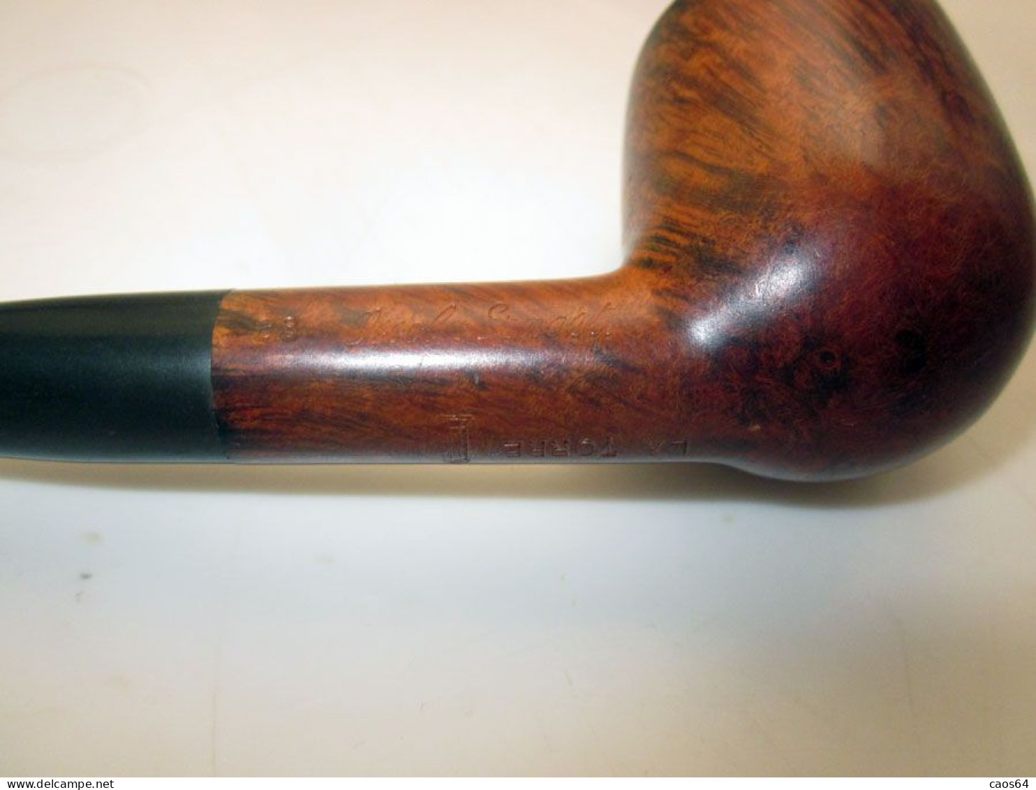 LA TORRE Ossola Ernesto  Italy  L 14 +/-  Cm Ø FORNELLO 2 Cm  Vintage - Pipe In Bruyère