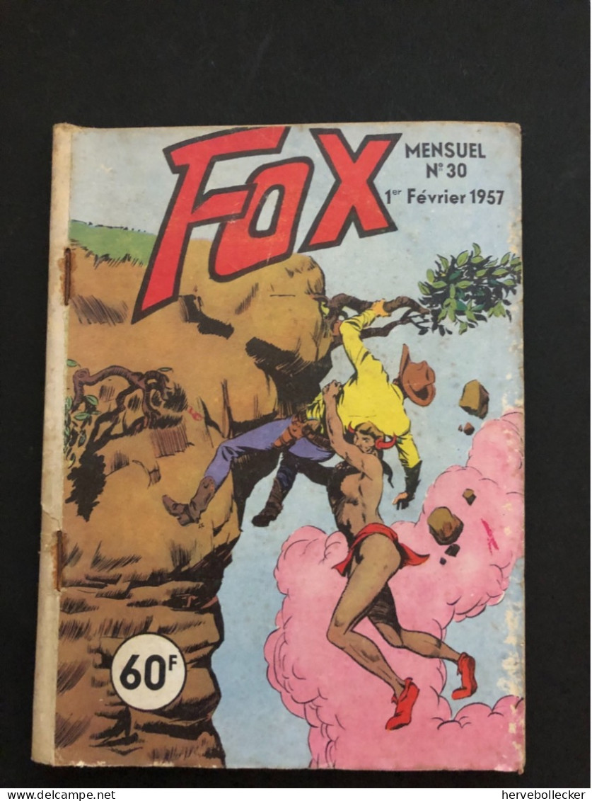 Fox - BD De Poche - Édition Lug N° 30 - 1957 - Fox