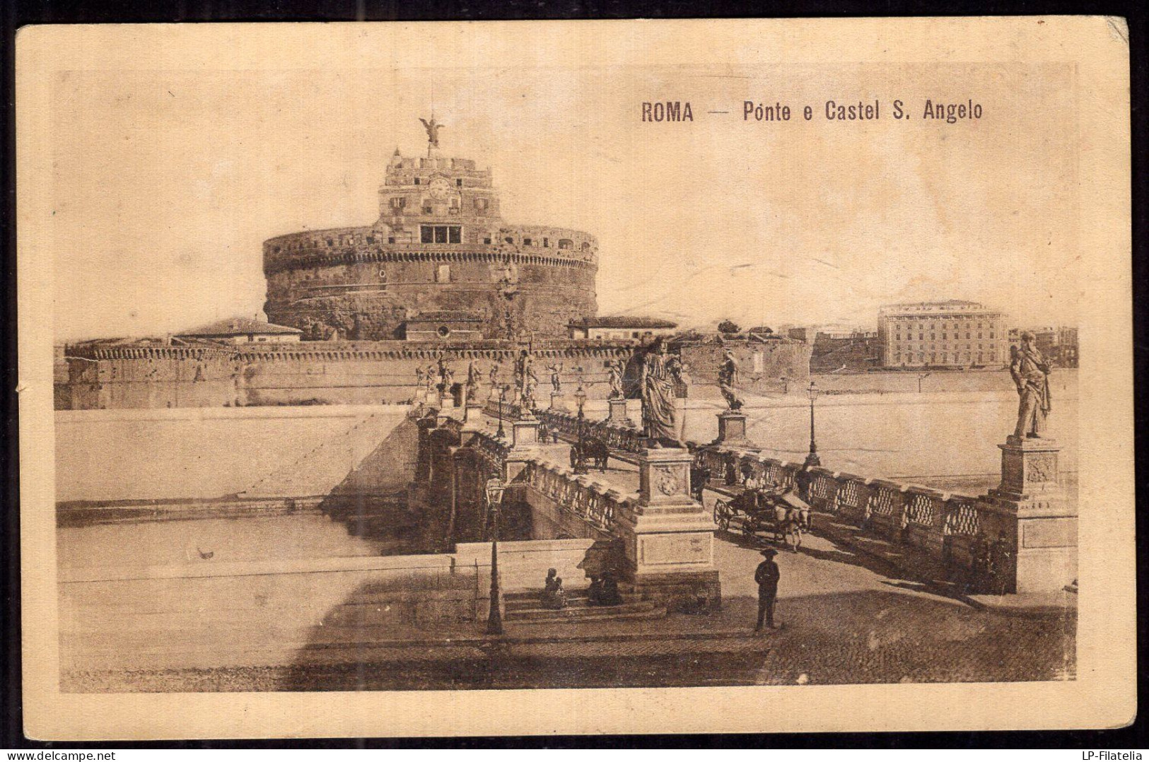 Italy - Roma - Ponte E Castel S. Angelo - Brücken