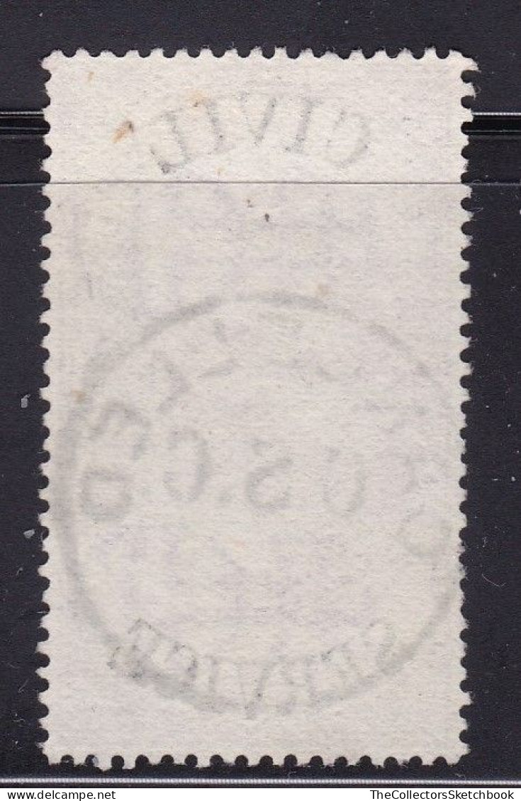 GB Victoria Fiscal/ Revenue Civil Service £1 Lilac And Black  Barefoot 29 Fine Used - Revenue Stamps