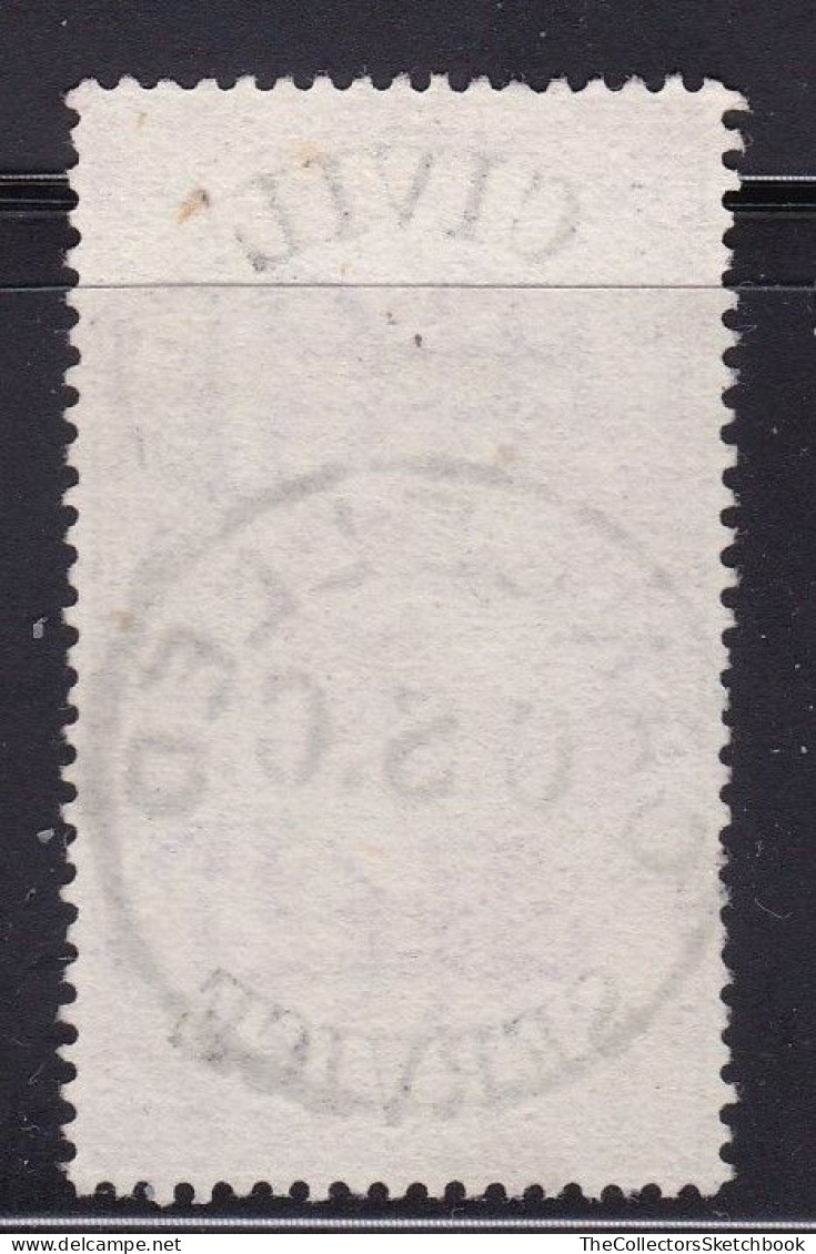 GB Victoria Fiscal/ Revenue Civil Service £1 Lilac And Black  Barefoot 29 Fine Used - Fiscale Zegels