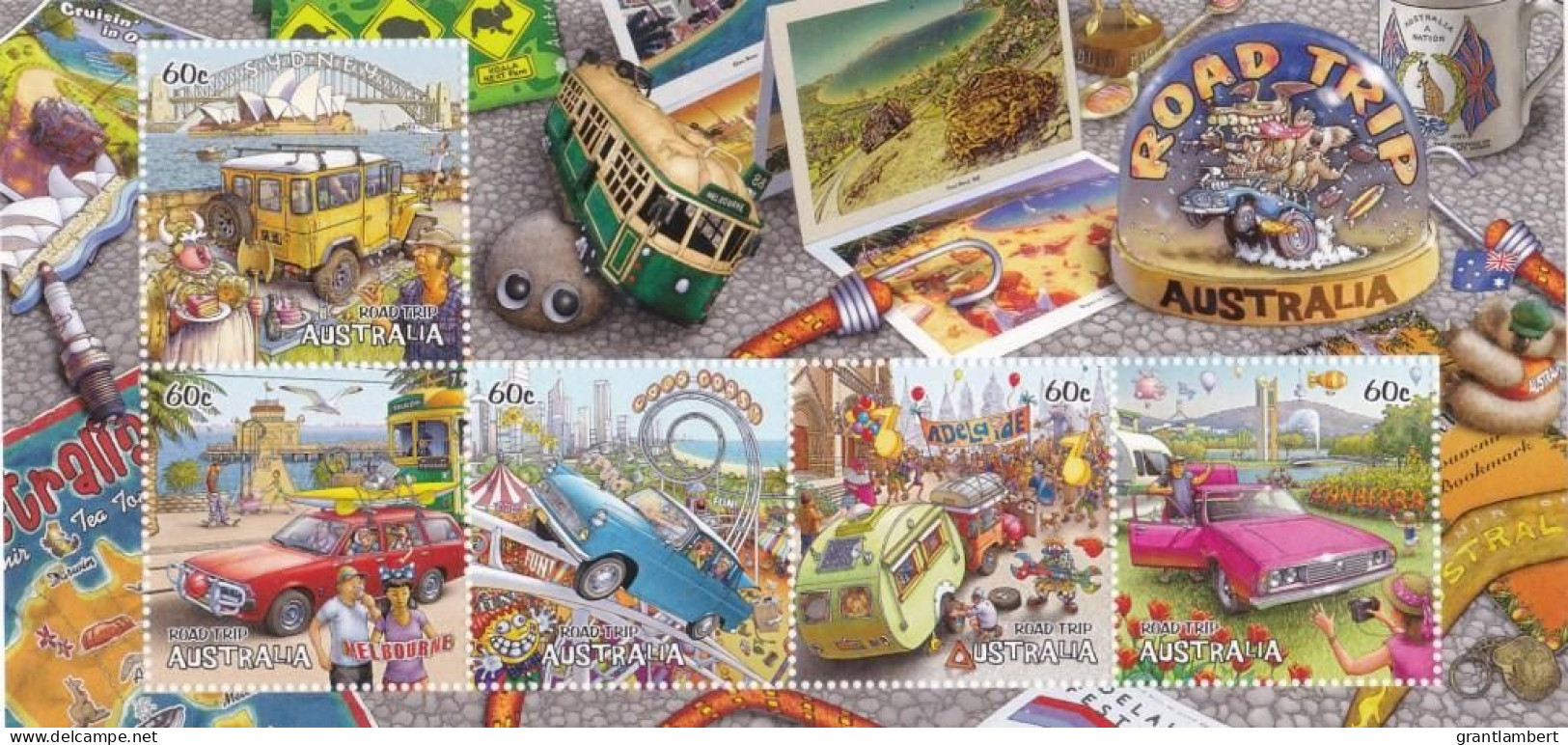 Australia 2013 Road Trip  Minisheet MNH - Mint Stamps