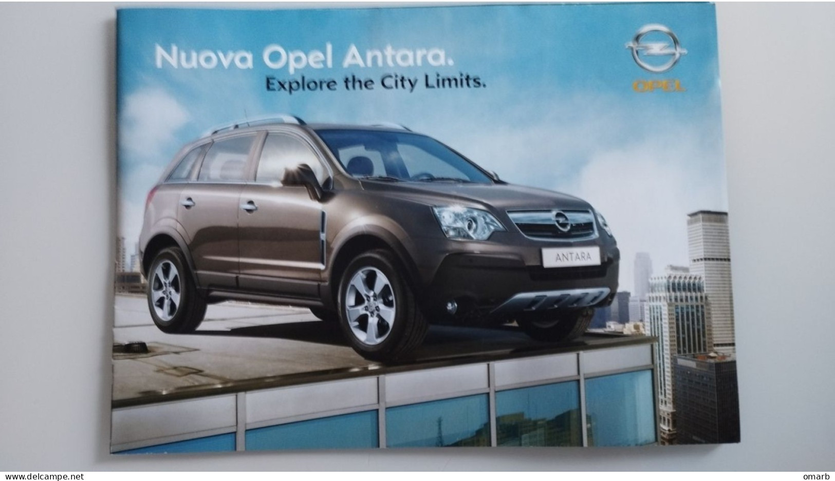 Dep114 Depliant Advertising Auto Car Voiture Opel Antara City SUV Germany - Cars