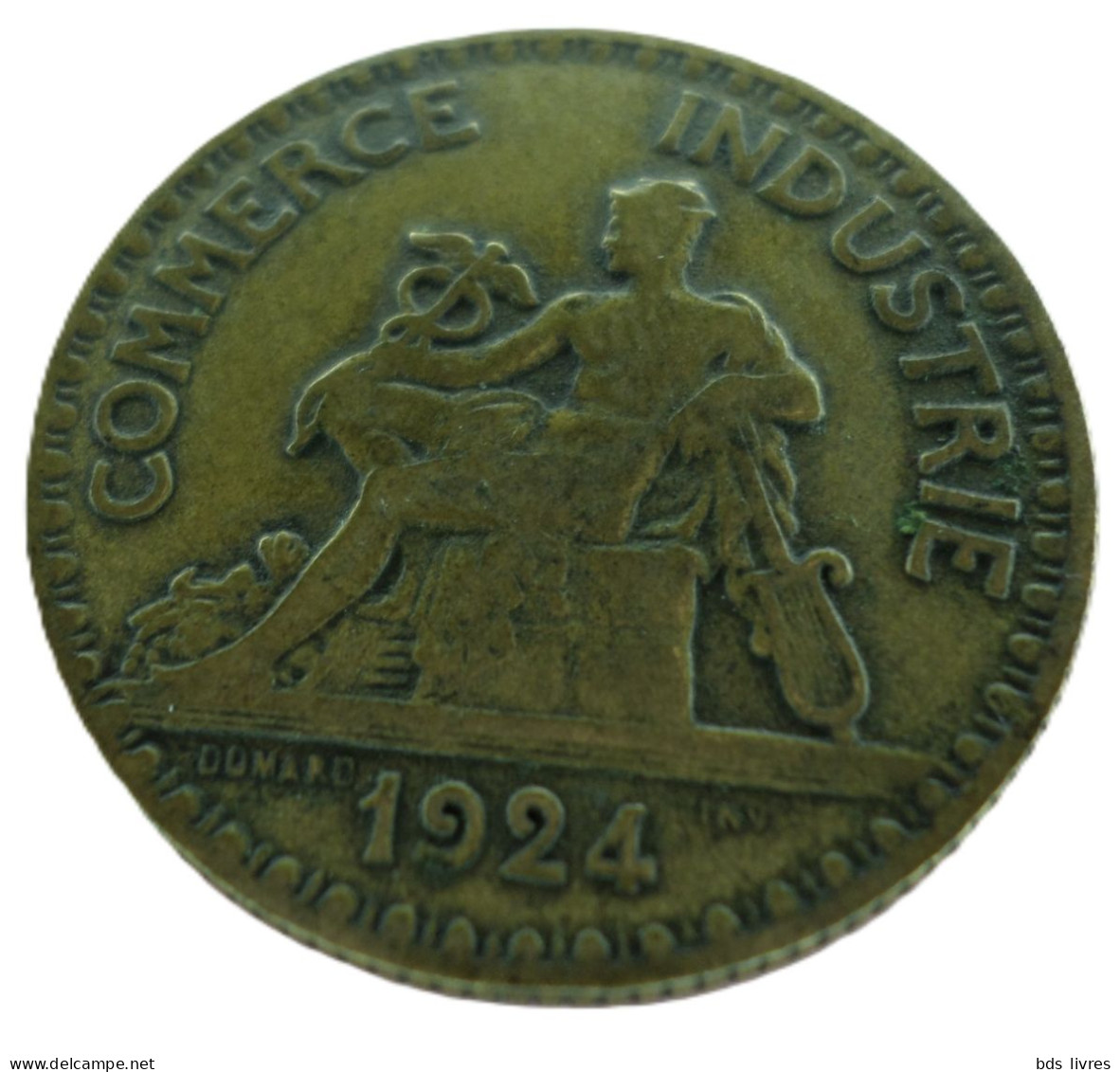FRANCE....2 Francs Chambres De Commerce Année 1924 - Pièce Non Nettoyée - Et Patinée (voir Images) - 2 Francs