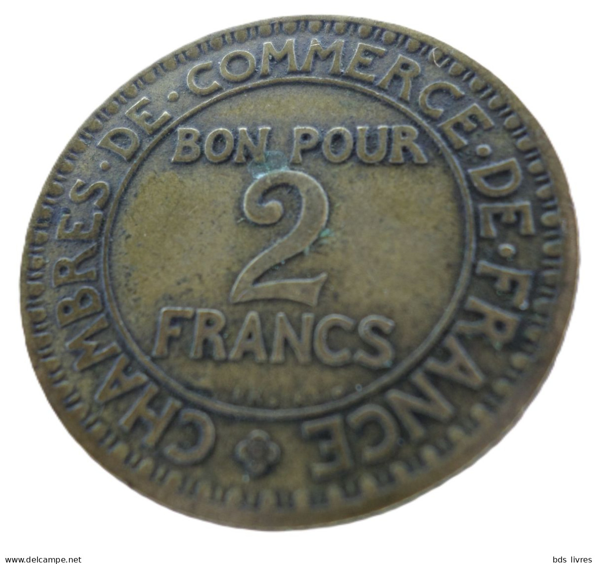 FRANCE....2 Francs Chambres De Commerce Année 1924 - Pièce Non Nettoyée - Et Patinée (voir Images) - 2 Francs